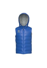 ERREA - Kamizelka dziecięca Errea bjorn. Kolor: niebieski. Materiał: puch. Długość rękawa: bez rękawów. Styl: sportowy #1
