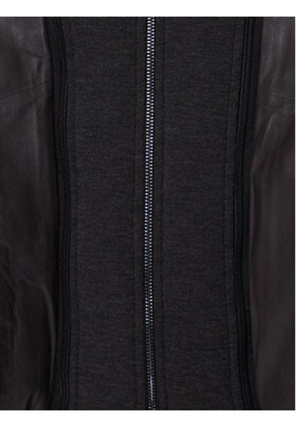 Milestone Kurtka skórzana Alonso 5310196 0715 Czarny Regular Fit. Kolor: czarny. Materiał: skóra