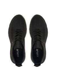 Replay - REPLAY Sneakersy GMSH2.000.C0001T Czarny. Kolor: czarny. Materiał: skóra