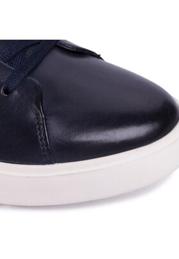 Clarks Sneakersy Un Costa Lace 261485577 Granatowy. Kolor: niebieski. Materiał: skóra