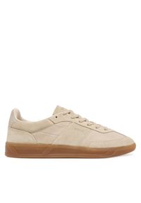 Sneakersy BOSS. Kolor: beżowy