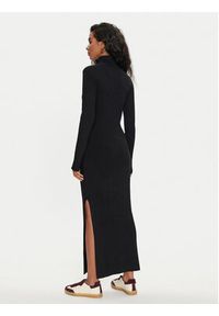 Lee Sukienka dzianinowa 112358303 Czarny Slim Fit. Kolor: czarny. Materiał: wiskoza