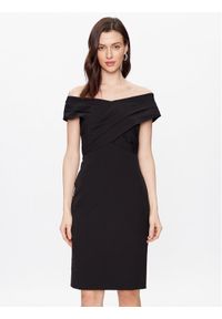 Lauren Ralph Lauren Sukienka koktajlowa 253855241003 Czarny Regular Fit. Kolor: czarny. Materiał: syntetyk. Styl: wizytowy #1
