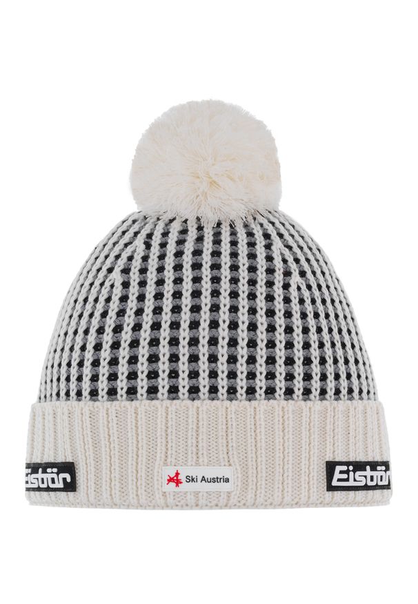 Czapka Eisbar Flow OS Pompon MÜ RL SKA. Kolor: biały. Sezon: zima
