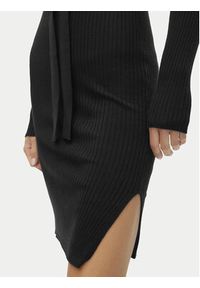 Vero Moda Sukienka dzianinowa Saba 10309320 Czarny Slim Fit. Kolor: czarny. Materiał: syntetyk #2