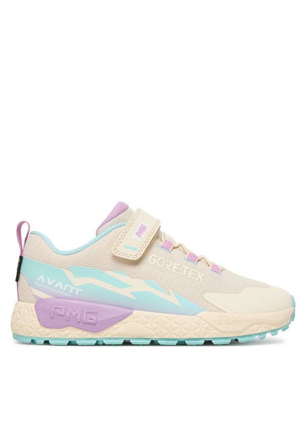 Sneakersy Primigi. Kolor: beżowy