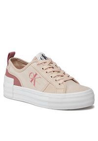 Calvin Klein Jeans Sneakersy Bold Vulc Flatf Low Cs Ml Btw YW0YW01412 Różowy. Kolor: różowy #5