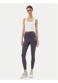EA7 Emporio Armani Legginsy 7W000232 AF12625 U8115 Szary Slim Fit. Kolor: szary. Materiał: syntetyk #3