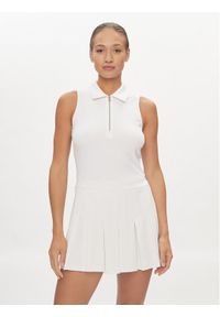 DKNY Sport Sukienka letnia DP3D4835 Biały Regular Fit. Kolor: biały. Materiał: syntetyk. Sezon: lato. Typ sukienki: sportowe. Styl: sportowy #1