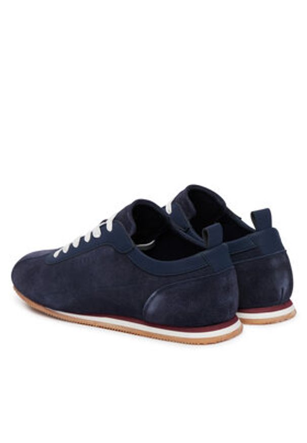 Guess Sneakersy FMJORI SUE12 Granatowy. Kolor: niebieski. Materiał: zamsz, skóra