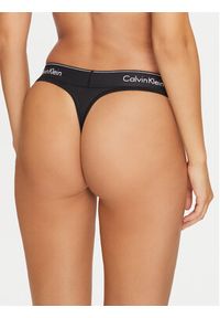 Calvin Klein Underwear Stringi 0000F3786E Czarny. Kolor: czarny. Materiał: bawełna #3