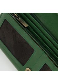 Wittchen - Damski portfel skórzany o prostym kroju zielony. Kolor: zielony. Materiał: skóra #2