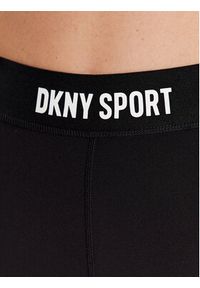 DKNY Sport Legginsy DP2P3175 Czarny Slim Fit. Kolor: czarny. Materiał: syntetyk. Styl: sportowy #3