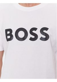 BOSS - Boss T-Shirt Mirror 1 50506363 Biały Regular Fit. Kolor: biały. Materiał: bawełna #4