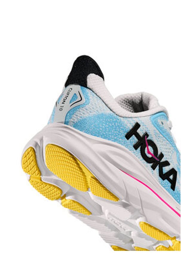 HOKA - Hoka Buty do biegania Clifton 10 1168860 Niebieski. Kolor: niebieski. Materiał: materiał