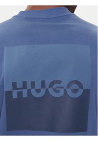 Hugo - HUGO T-Shirt Dusplito 50542816 Niebieski Relaxed Fit. Kolor: niebieski. Materiał: bawełna #3