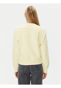 Guess Bluza W2YQ16 KBA11 Żółty Regular Fit. Kolor: żółty. Materiał: bawełna