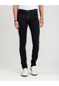 Męskie Spodnie jeansowe Mustang Style Frisco Skinny Denim Black 1018071 4000 940 #1