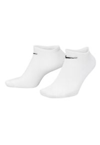 Nike - Bawełniane Skarpetki Unisex Dla Dorosłych (zestaw 3 Sztuk). Kolor: biały. Materiał: bawełna. Sport: turystyka piesza