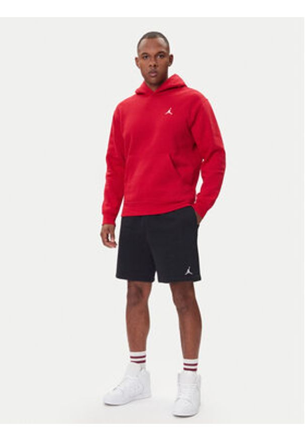 Nike Bluza FV7281 687 Czerwony Regular Fit. Kolor: czerwony. Materiał: bawełna