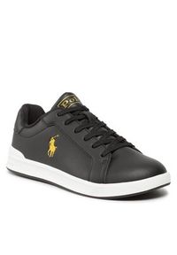 Polo Ralph Lauren Sneakersy RF104234 Czarny. Kolor: czarny. Materiał: skóra #4