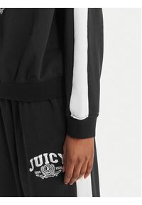 Juicy Couture Bluza College JCSAS126401 Czarny Relaxed Fit. Kolor: czarny. Materiał: bawełna #4