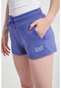 EA7 Emporio Armani - Spodenki dresowe damskie EA7 EMPORIO ARMANI. Materiał: dresówka #5