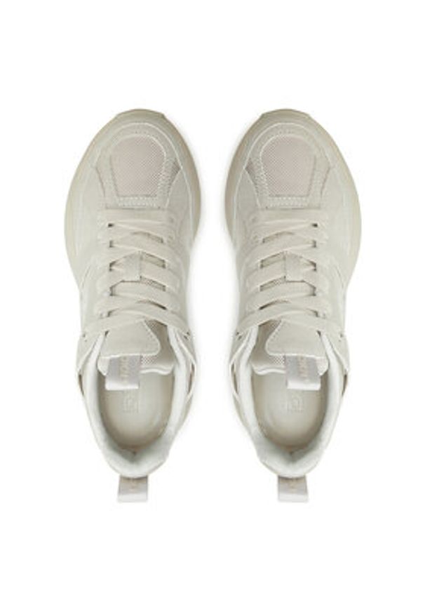 DKNY Sneakersy Zofi K4402944 Beżowy. Kolor: beżowy. Materiał: materiał