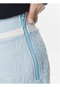 Guess Spódnica mini Cheri V4RD01 KBSL0 Błękitny Regular Fit. Kolor: niebieski. Materiał: syntetyk #6