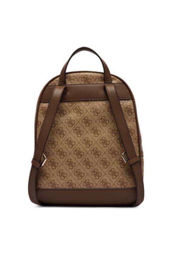 Guess Plecak Follie Travel TWLB96 76032 Beżowy. Kolor: beżowy. Materiał: skóra