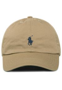 Polo Ralph Lauren Czapka z daszkiem Clsc Cap 323552489002 Beżowy. Kolor: beżowy. Materiał: materiał #4