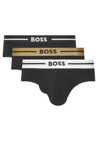 BOSS Komplet 3 par slipów 50532462 Kolorowy. Materiał: bawełna. Wzór: kolorowy