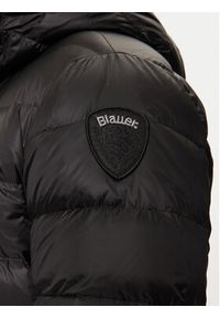 Blauer Kurtka puchowa 24WBLUC03023 999EG Czarny Regular Fit. Kolor: czarny. Materiał: syntetyk