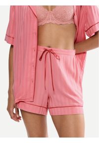Triumph Szorty piżamowe Amourette Jacquard 10227207 Różowy Regular Fit. Kolor: różowy. Materiał: wiskoza #1