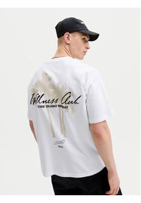 Jack & Jones T-Shirt Eterna 12295544 Biały Loose Fit. Kolor: biały. Materiał: bawełna #3