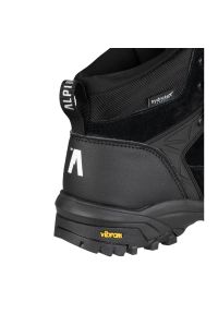 Buty trekkingowe Alpinus Brasil Plus W JS18651 czarne. Wysokość cholewki: przed kolano. Kolor: czarny. Materiał: zamsz. Szerokość cholewki: normalna. Styl: wakacyjny #10