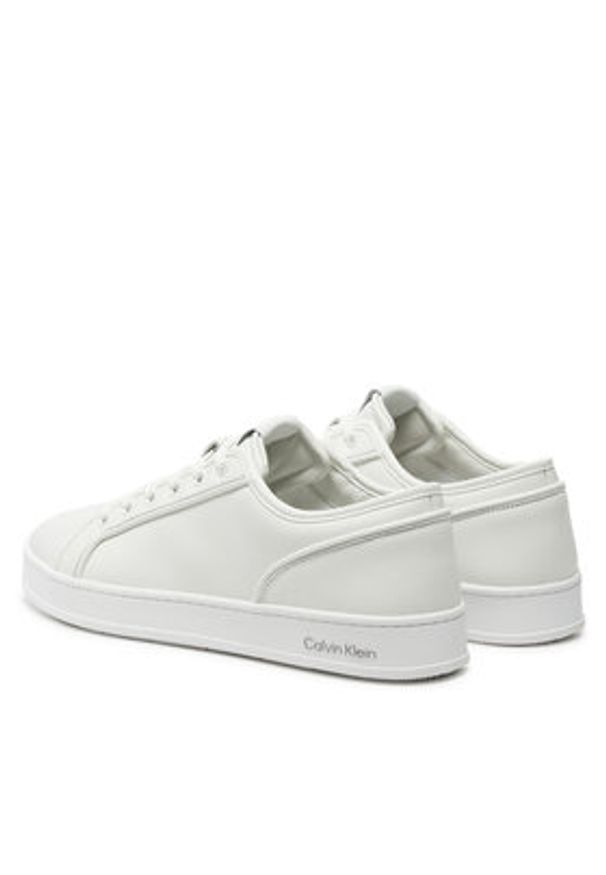 Calvin Klein Sneakersy HM0HM01588 Biały. Kolor: biały. Materiał: skóra