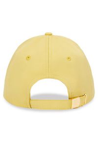 TOMMY HILFIGER - Tommy Hilfiger Czapka z daszkiem Elevated Chic Cap AW0AW17128 Żółty. Kolor: żółty. Materiał: bawełna, materiał