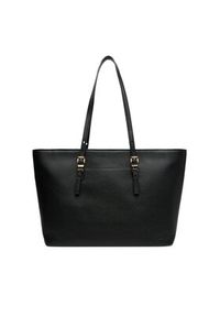 MICHAEL Michael Kors Torebka Quinn 30T5GQNT9L Czarny. Kolor: czarny. Materiał: skórzane #5