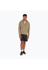 Bluza polarowa męska Marmot Leconte Full Zip Hoody. Kolor: beżowy. Materiał: polar