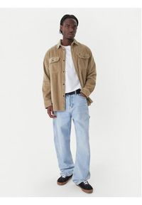 Quiksilver Koszula Venture Cold EQYWT04646 Beżowy Comfort Fit. Kolor: beżowy. Materiał: bawełna #4