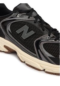 New Balance Sneakersy U5309TN Czarny. Kolor: czarny. Materiał: skóra, zamsz #5