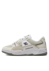 DC Shoes Sneakersy Construct ADYS100822 Biały. Kolor: biały. Materiał: skóra
