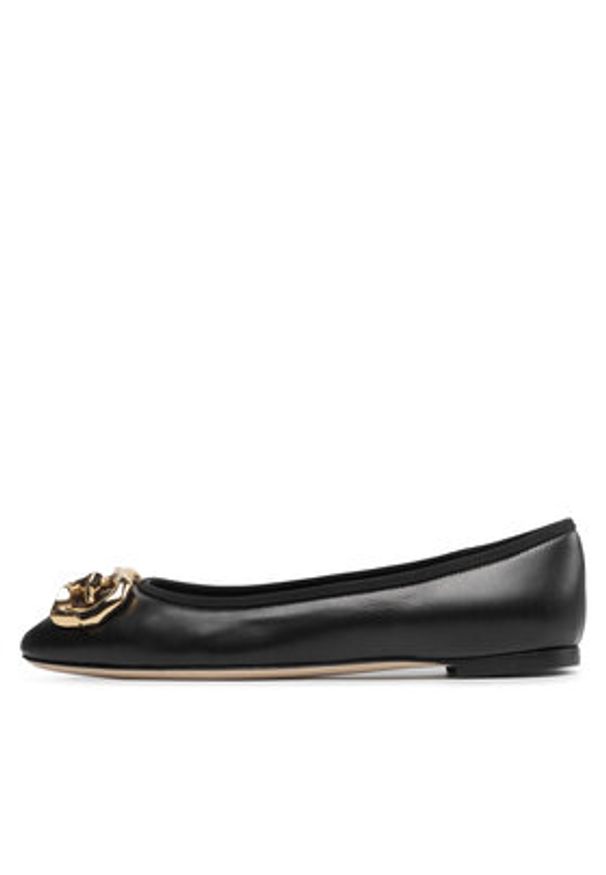 Giuseppe Zanotti - GIUSEPPE ZANOTTI Baleriny E260007 001 Czarny. Kolor: czarny. Materiał: skóra