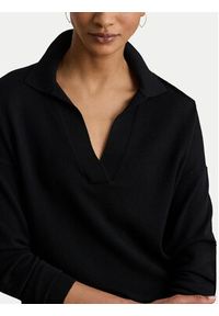 Lauren Ralph Lauren - LAUREN RALPH LAUREN Sweter 200P14056002 Czarny Regular Fit. Kolor: czarny. Materiał: syntetyk #7