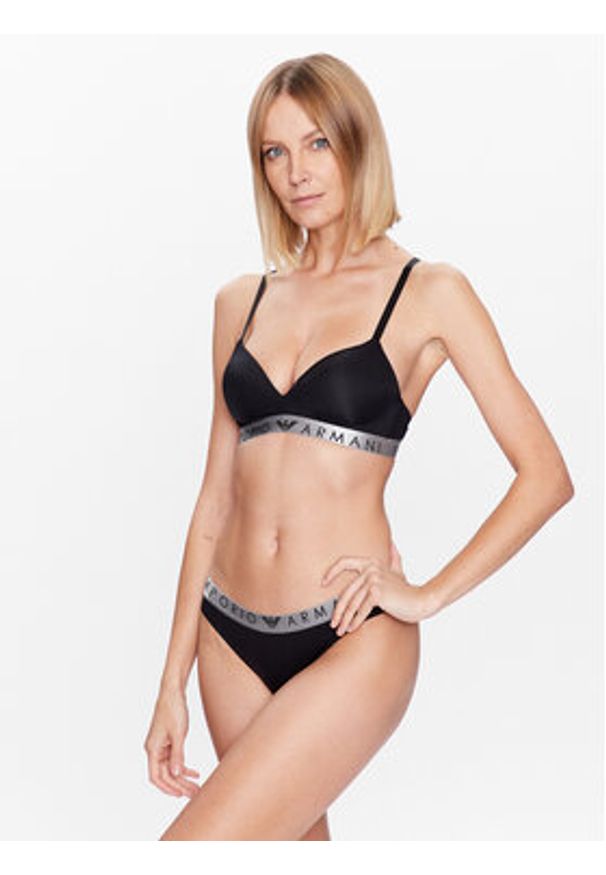 Emporio Armani Underwear Biustonosz bezfiszbinowy 164410 3R235 00020 Czarny. Kolor: czarny. Materiał: syntetyk