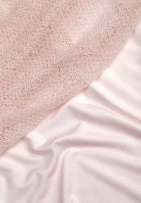 Born2be - Różowa Siateczkowa Sukienka Koktajlowa z Wiskozą na Krótki Rękaw Talogana. Okazja: na wesele, na ślub cywilny, na imprezę. Kolor: różowy. Materiał: wiskoza. Długość rękawa: krótki rękaw. Styl: wizytowy #8