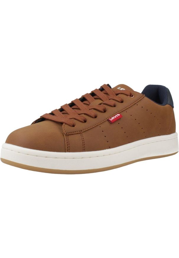 Levi's® - Buty LEVI'S AVENUE Brązowy. Kolor: brązowy. Materiał: syntetyk, tkanina. Sport: turystyka piesza