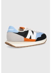 New Balance sneakersy MS237EB. Nosek buta: okrągły. Zapięcie: sznurówki. Kolor: niebieski. Materiał: guma #3