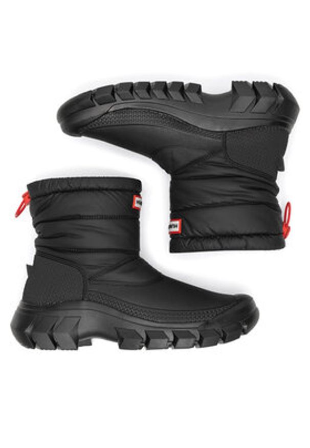 Hunter Śniegowce WFS2108WWU Czarny. Kolor: czarny. Materiał: materiał